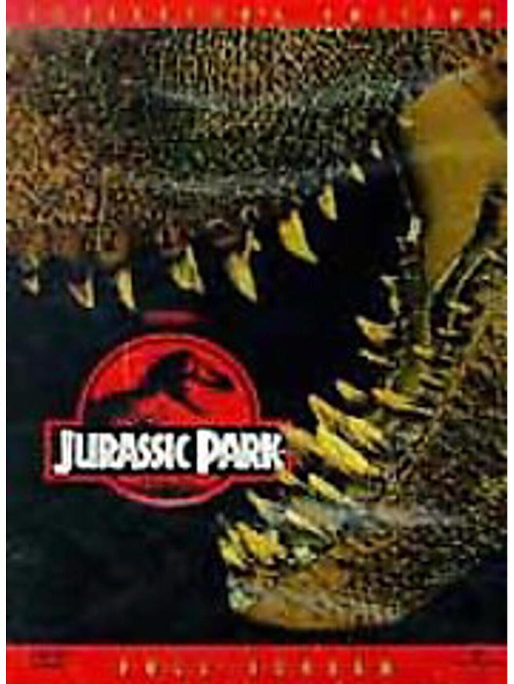 Jurassic Park (DVD, 2000, Collectors Edition Full Frame)